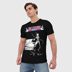 Футболка мужская Стильный блич ичиго курасаки, цвет: 3D-принт — фото 2