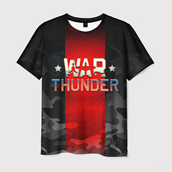 Футболка мужская WAR THUNDER ВАР ТАНДЕР, цвет: 3D-принт