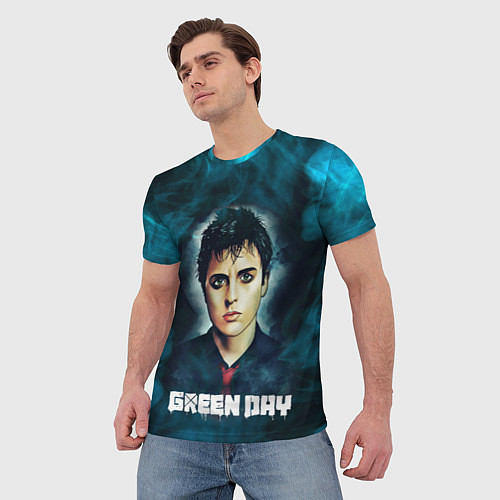 Мужская футболка Billie GreenDay ГринДай Z / 3D-принт – фото 3
