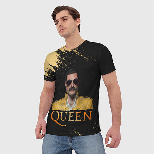 Мужская футболка Фредди Меркьюри Freddie Mercury Z / 3D-принт – фото 3