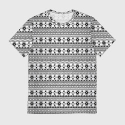Футболка мужская Геометрический узор, цвет: 3D-принт