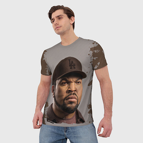 Мужская футболка Ice Cube Айс Куб Z / 3D-принт – фото 3