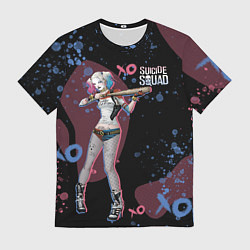 Футболка мужская Art Harley Quinn SS 2016, цвет: 3D-принт