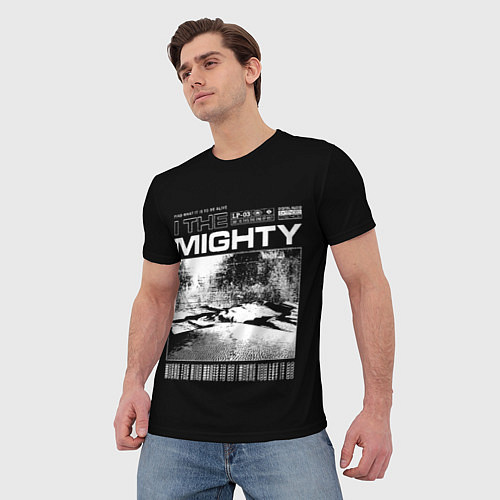 Мужская футболка In the mighty / 3D-принт – фото 3