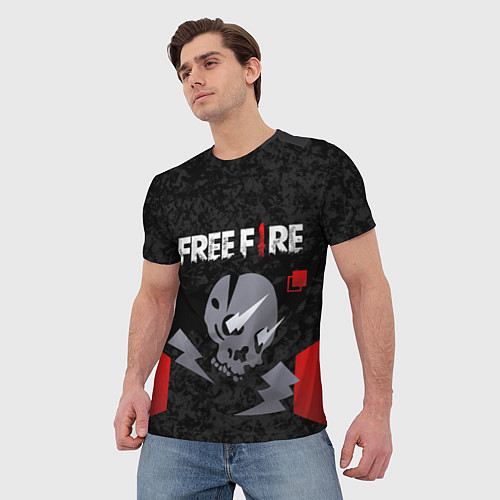 Мужская футболка FREE FIRE Фри Фаер / 3D-принт – фото 3