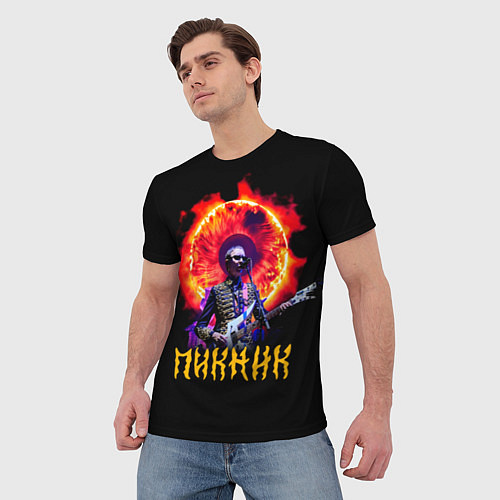 Мужская футболка Пикник Эдмунд Шклярский / 3D-принт – фото 3