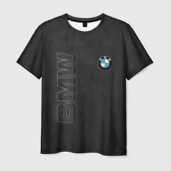 Футболка мужская BMW LOGO AND INSCRIPTION, цвет: 3D-принт