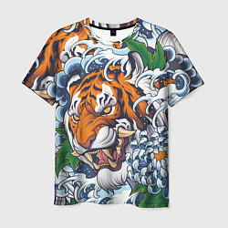 Футболка мужская Тигр, цвет: 3D-принт