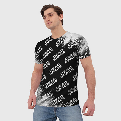 Мужская футболка Dead Space - Exposion Pattern / 3D-принт – фото 3