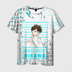 Футболка мужская ТООРУ ОЙКАВА OIKAWA TORU, цвет: 3D-принт