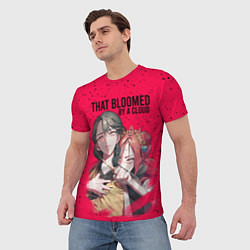 Футболка мужская That Was Bloomed by a Cloud, цвет: 3D-принт — фото 2