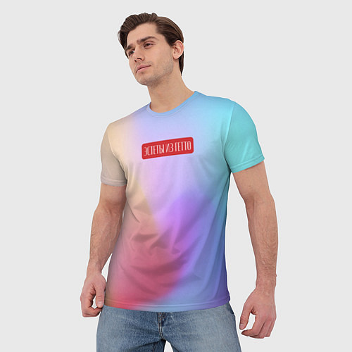 Мужская футболка Эстеты из гетто / 3D-принт – фото 3