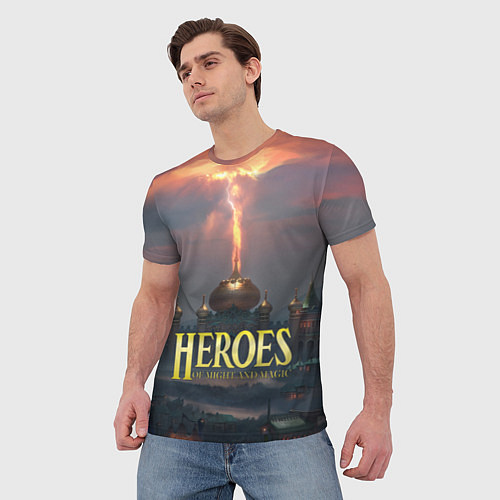 Мужская футболка Heroes of Might and Magic HoM Z / 3D-принт – фото 3