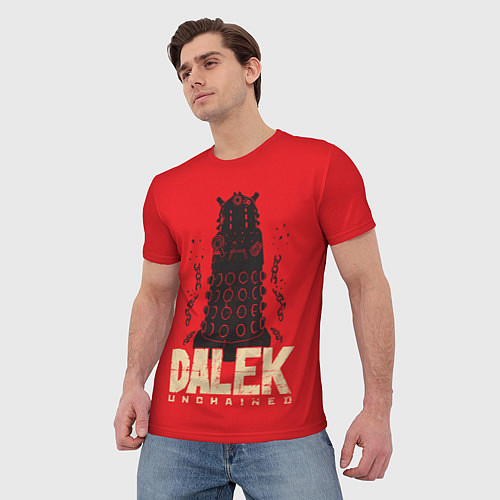 Мужская футболка Dalek / 3D-принт – фото 3