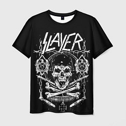 Футболка мужская Slayer, цвет: 3D-принт