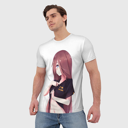 Мужская футболка I,m yours / 3D-принт – фото 3