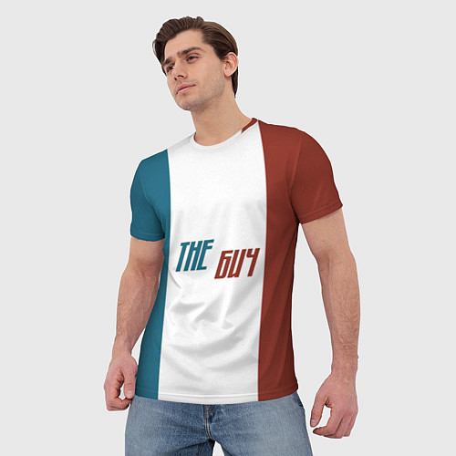 Мужская футболка The БИЧ / 3D-принт – фото 3