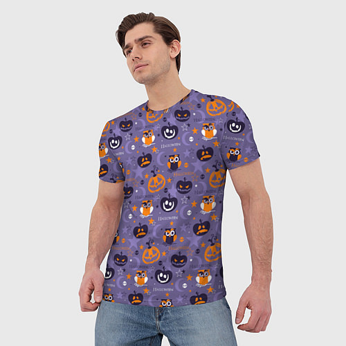 Мужская футболка Хэллоуин / 3D-принт – фото 3