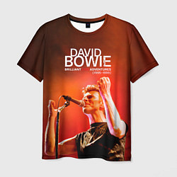Футболка мужская Brilliant Live Adventures - David Bowie, цвет: 3D-принт
