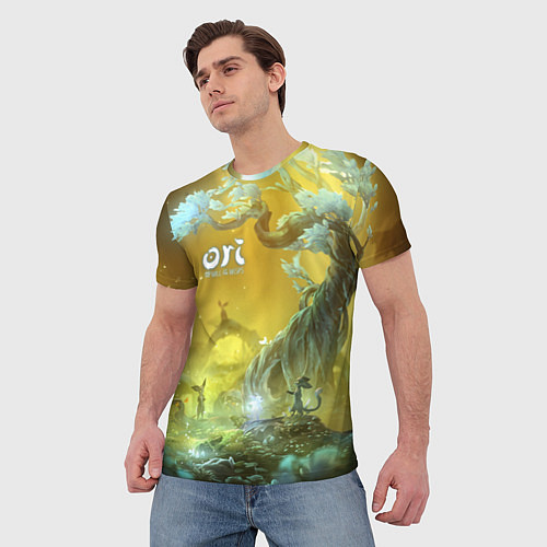 Мужская футболка Ori Ori and the Will of the Wisps / 3D-принт – фото 3