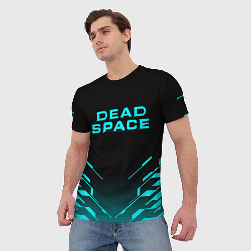 Мужская футболка DEAD SPACE МЁРТВЫЙ КОСМОС / 3D-принт – фото 3