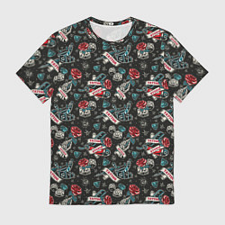 Футболка мужская TATTOO, цвет: 3D-принт