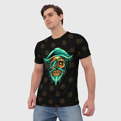 Мужская футболка Gold of Pirates / 3D-принт – фото 3