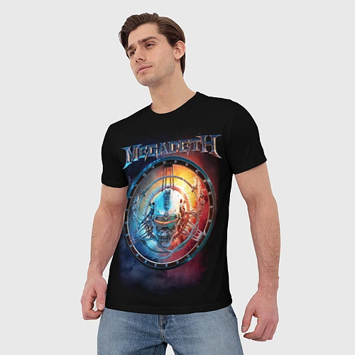 Мужская футболка Megadeth, Super Collider / 3D-принт – фото 3