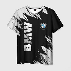 Футболка мужская BMW GRUNGE БМВ ГРАНЖ, цвет: 3D-принт