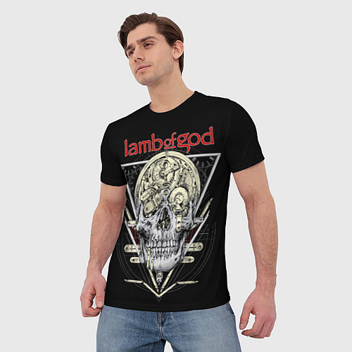 Мужская футболка Lamb of God, Legion: XX / 3D-принт – фото 3
