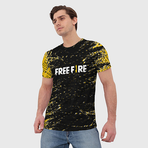 Мужская футболка Garena free fire, / 3D-принт – фото 3