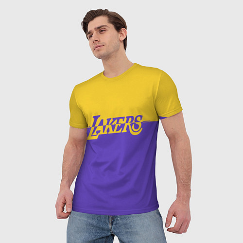 Мужская футболка KobeBryant Los Angeles Lakers, / 3D-принт – фото 3