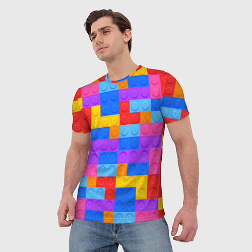 Мужская футболка Лего-го / 3D-принт – фото 3
