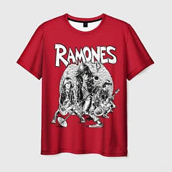 Футболка мужская BW Ramones, цвет: 3D-принт