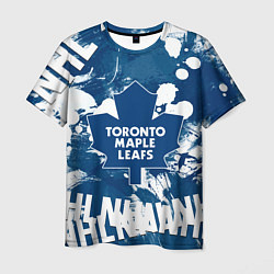 Футболка мужская Торонто Мейпл Лифс, Toronto Maple Leafs, цвет: 3D-принт
