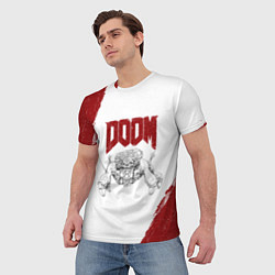 Футболка мужская Владычица пауков Doom, цвет: 3D-принт — фото 2