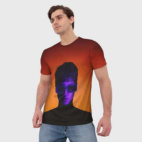 Мужская футболка Стильный Бульвар Депо / 3D-принт – фото 3