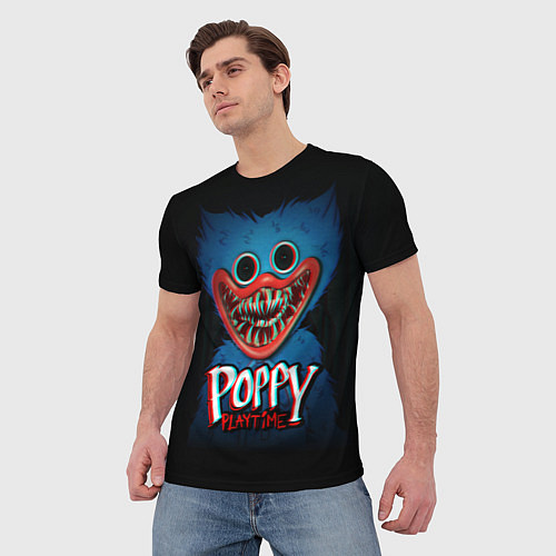 Мужская футболка Poppy Playtime / 3D-принт – фото 3