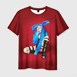 Футболка мужская Зайка Ашникко, цвет: 3D-принт