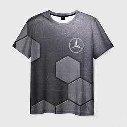 Футболка мужская Mercedes-Benz vanguard pattern, цвет: 3D-принт