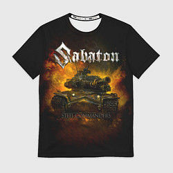 Футболка мужская SABATON - Steel Commanders, цвет: 3D-принт