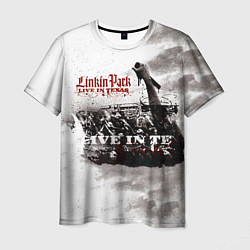 Футболка мужская Live in Texas - Linkin Park, цвет: 3D-принт