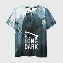 Футболка мужская The Long Dark медведь, цвет: 3D-принт
