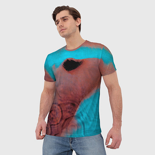 Мужская футболка Meddle - Pink Floyd / 3D-принт – фото 3