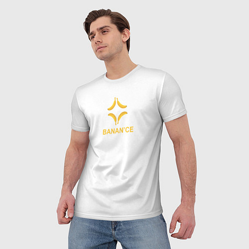 Мужская футболка Crypto banana / 3D-принт – фото 3