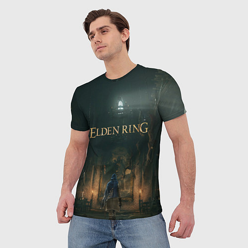 Мужская футболка Elden Ring - логово / 3D-принт – фото 3