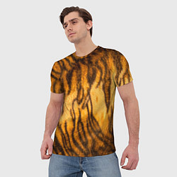 Футболка мужская Шкура тигра 2022, цвет: 3D-принт — фото 2