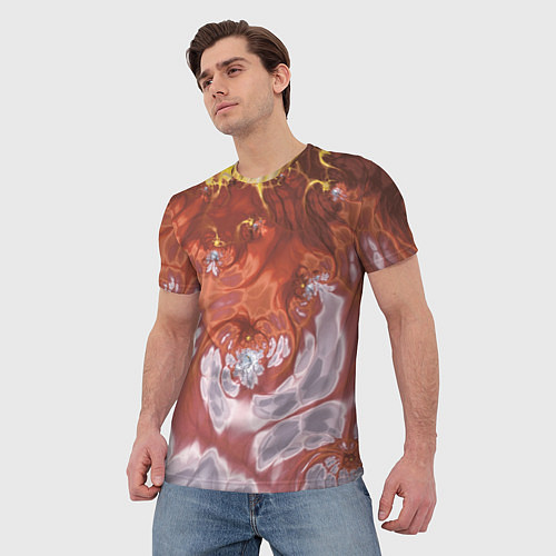 Мужская футболка Коллекция Journey Обжигающее солнце 396-134-1 / 3D-принт – фото 3