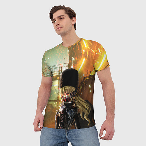 Мужская футболка Мия Карнштайн Сode Vein / 3D-принт – фото 3