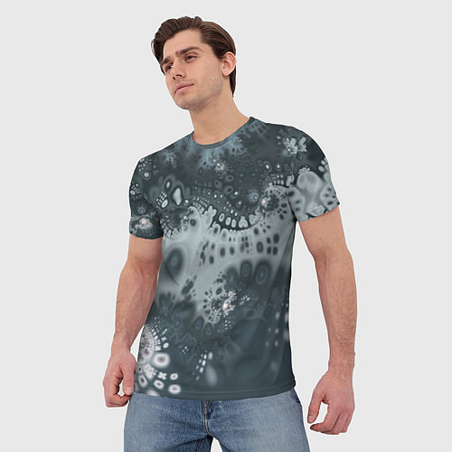 Мужская футболка Коллекция Journey Шторм 588-1 Дополнение / 3D-принт – фото 3